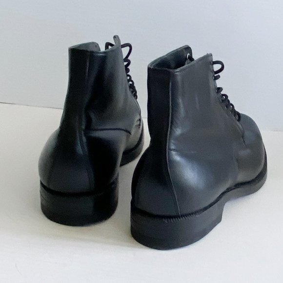 Vintage 1968 RCMP Black Dress/Work Boots - Picture 2 of 10